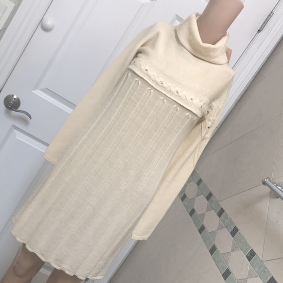 Miss Bluemarine girls sweater dress size 14 - Picture 5 of 8